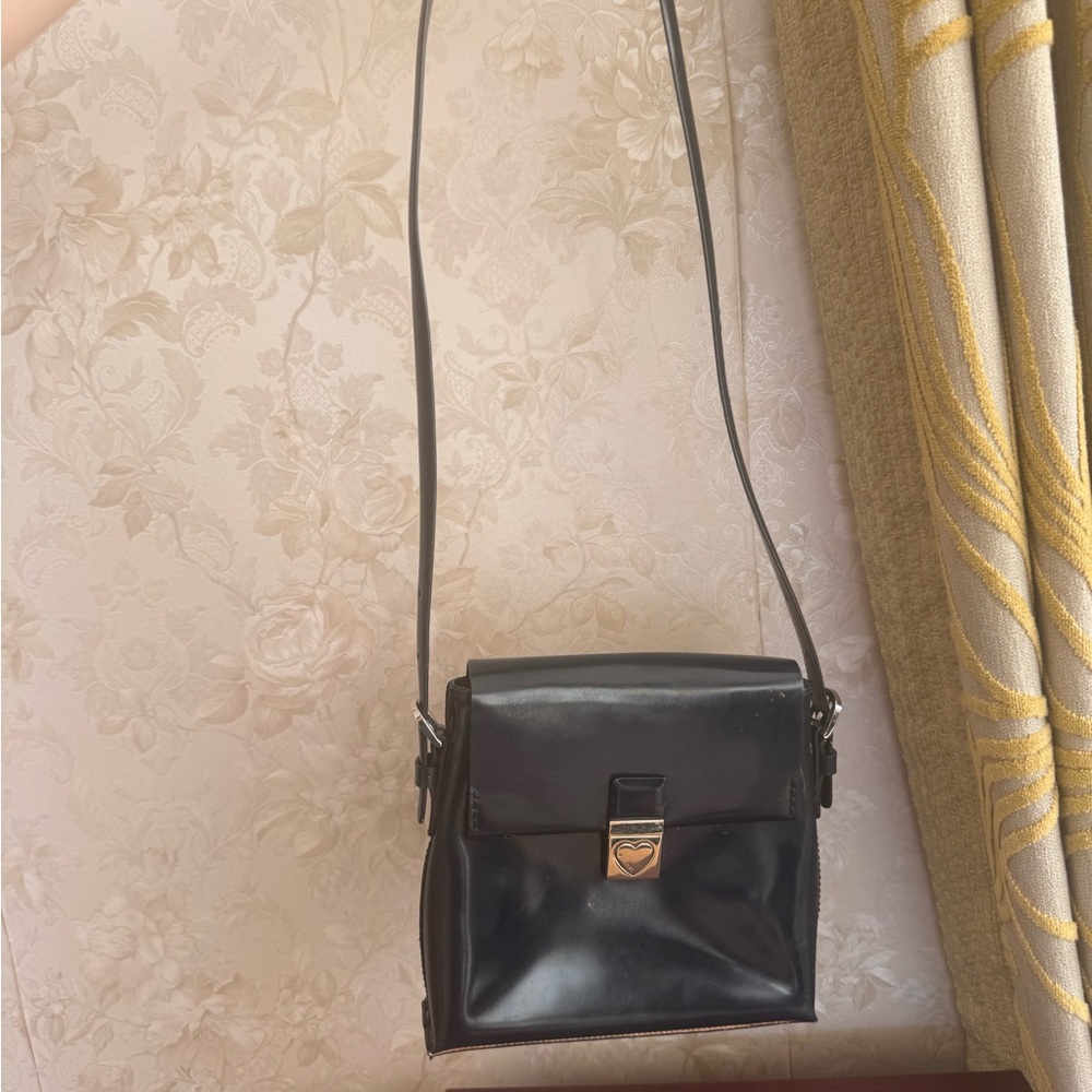 Moschino Leather Crossbody Bag